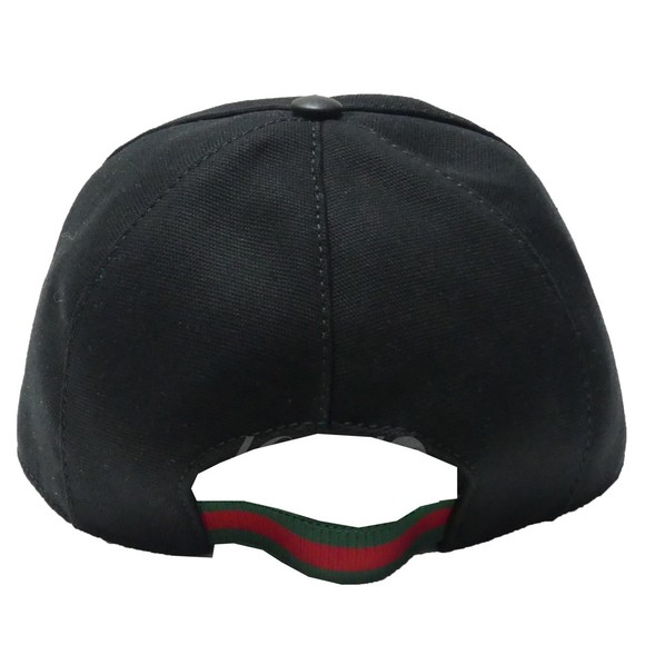 Gucci Interlocking G Sherry Line Baseball Cap Black - Picture 6 of 11